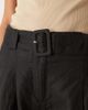 Mango Mango linen bermuda shorts in black - 3