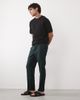 Mango Mango linen mix relaxed fit shorts in dark green - 4