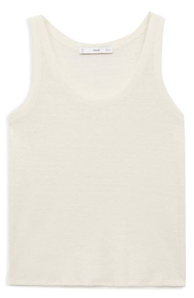 MANGO MANGO Linen Sweater Tank