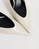Mango Mango low heeled pumps in white - 2