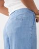 Mango Mango low waist denim shorts in blue - 2