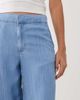 Mango Mango low waist denim shorts in blue - 4
