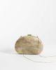 Mango Mango marble effect clutch purse in gray - 4