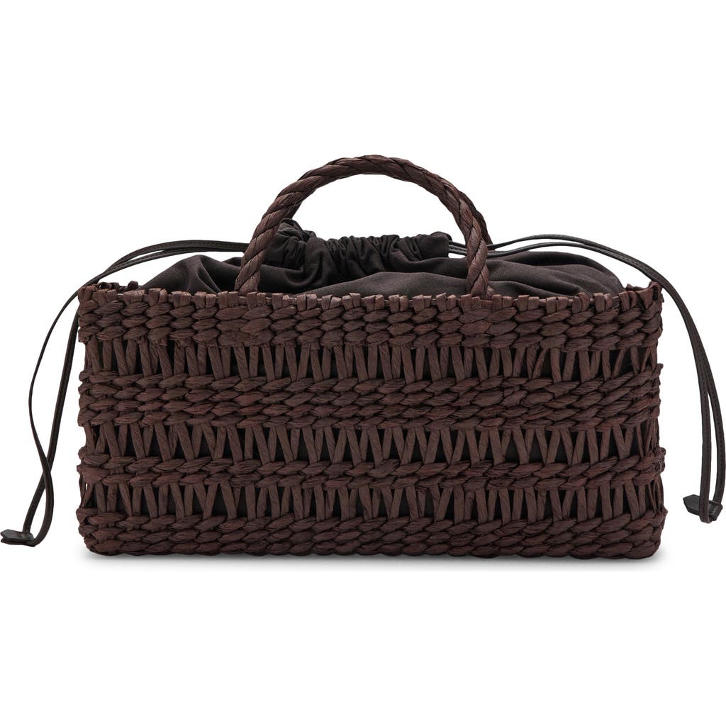MANGO MANGO Medium Natural Fiber Tote