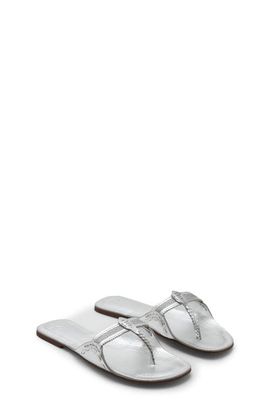 MANGO MANGO Metallic Flip Flop