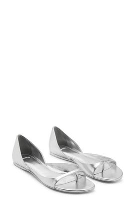 MANGO MANGO Metallic Sandal