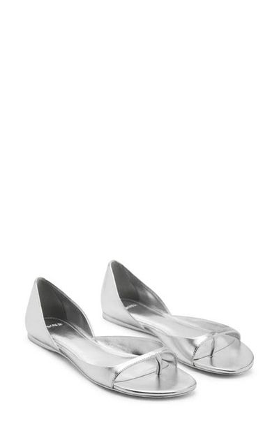 MANGO MANGO Metallic Sandal