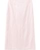 MANGO MANGO Metallic Satin Midi Skirt - 1