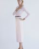 MANGO MANGO Metallic Satin Midi Skirt - 3