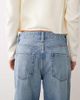 Mango Mango Miami 100% cotton straight jeans in light blue - 2