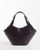 Mango Mango mini bucket bag in chocolate-Brown - 1