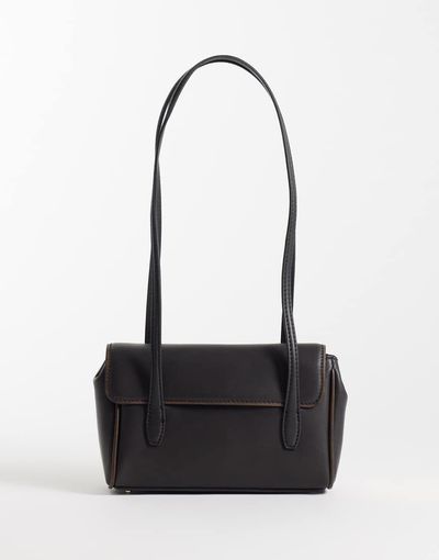 Mango Mango mini shoulder bag in black