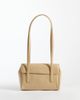 Mango Mango mini shoulder bag in butter yellow-Neutral - 1