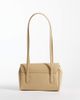 Mango Mango mini shoulder bag in butter yellow-Neutral - 4