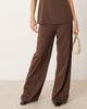 Mango Mango Misuri pleat front tailored pants in brown - part of a set - 2