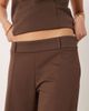 Mango Mango Misuri pleat front tailored pants in brown - part of a set - 3