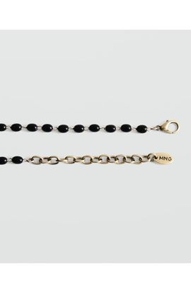 MANGO MANGO Mixed Bead Pendant Y Necklace