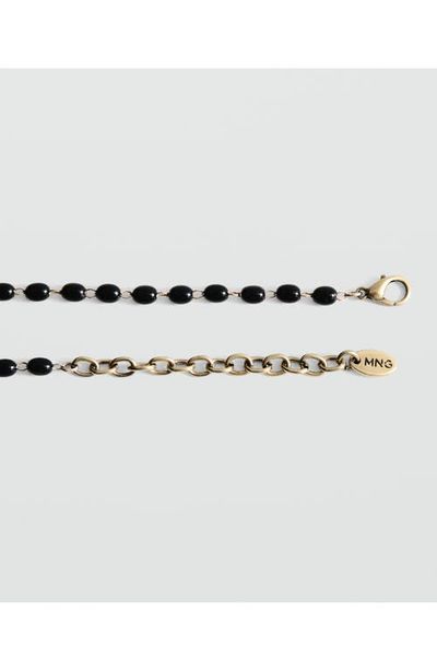 MANGO MANGO Mixed Bead Pendant Y Necklace