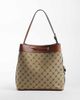 Mango Mango monogram bucket bag in brown - 4