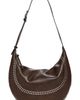 MANGO MANGO Mumbai Studded Faux Leather Shoulder Bag - 1