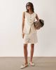 Mango Mango Napoli longline vest in beige - part of a set-Neutral - 2