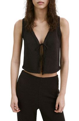 MANGO MANGO Nati Sleeveless Knit Top