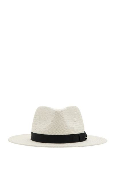 MANGO MANGO Natural Fiber Fedora
