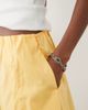 Mango Mango Newcreta 100% cotton full maxi skirt in butter yellow - part of a set - 4