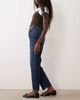 Mango Mango Newmom relaxed mom jeans in washed blue - 2
