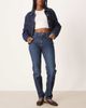 Mango Mango Newmom slim mom jeans in deep blue - 1