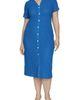 MANGO MANGO Open Stitch Button Front Knit Dress - 1