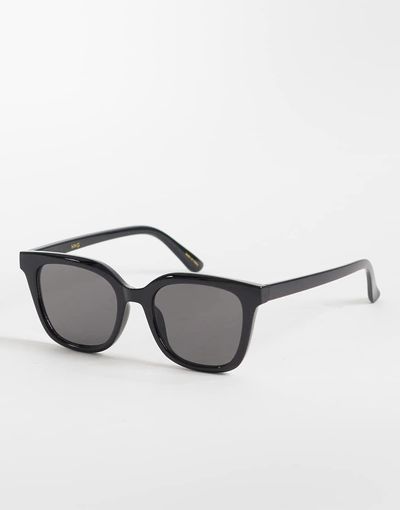 Mango Mango oversized sunglasses in black