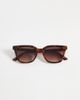 Mango Mango oversized sunglasses in tortoiseshell-Brown - 3