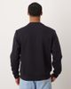 Mango Mango oversized sweatshirt in black-Navy - 3