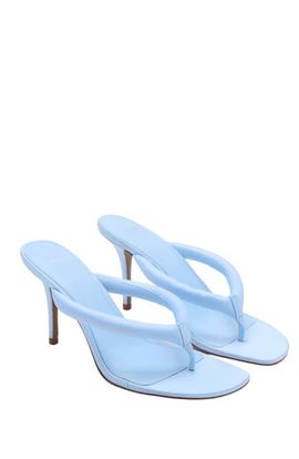 MANGO MANGO Padded Strap Stiletto Heel Sandal
