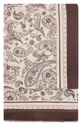 MANGO MANGO Paisley Print Scarf