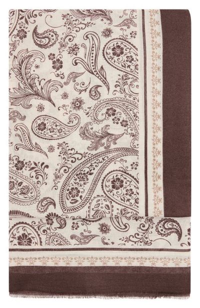 MANGO MANGO Paisley Print Scarf