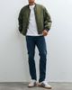 Mango Mango Patrick slim fit jeans in dark blue - 1