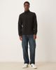 Mango Mango performance high neck long sleeve thermal T-shirt in black - 2