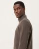 Mango Mango performance high neck long sleeve thermal T-shirt in mushroom-Brown - 4