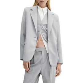 MANGO MANGO Pinstripe Jacket