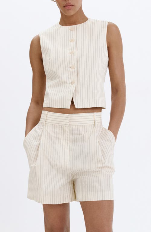 MANGO MANGO Pinstriped Vest