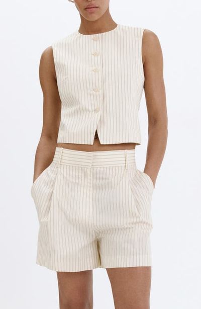 MANGO MANGO Pinstriped Vest
