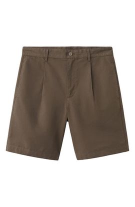 MANGO MANGO Pleat Front Bermuda Shorts