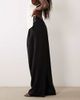 Mango Mango pleat front tailored pants in black - 2