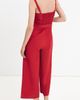 MANGO MANGO Pleated Linen Blend Jumpsuit with Belt - 2