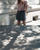 MANGO MANGO Pleated Straight Leg Shorts - 3