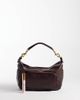 Mango Mango pocket detail shoulder bag in burgundy-Red - 2