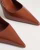 Mango Mango pointed heels in terracotta-Brown - 3