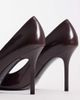 Mango Mango pointed pumps in burgundy-Red - 3